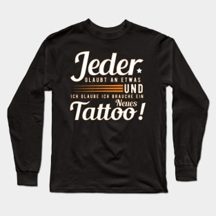 Tattoo Saying In German Word - v2 Long Sleeve T-Shirt